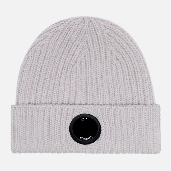 Шапка C.P. Company Extra Fine Merino Wool Sandshell