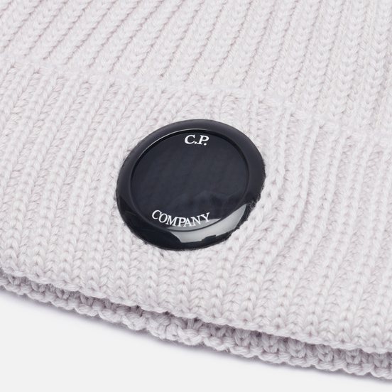 Шапка C.P. Company Extra Fine Merino Wool Sandshell