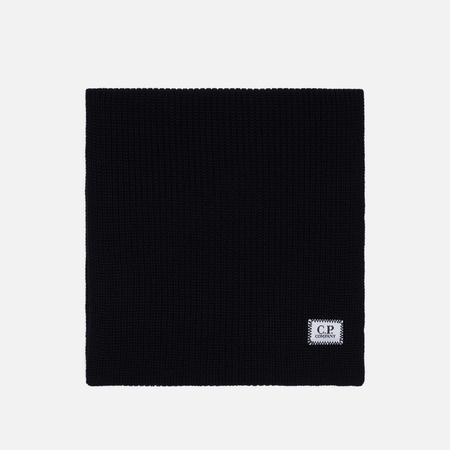 Шарф C.P. Company Extra Fine Merino Wool, цвет чёрный