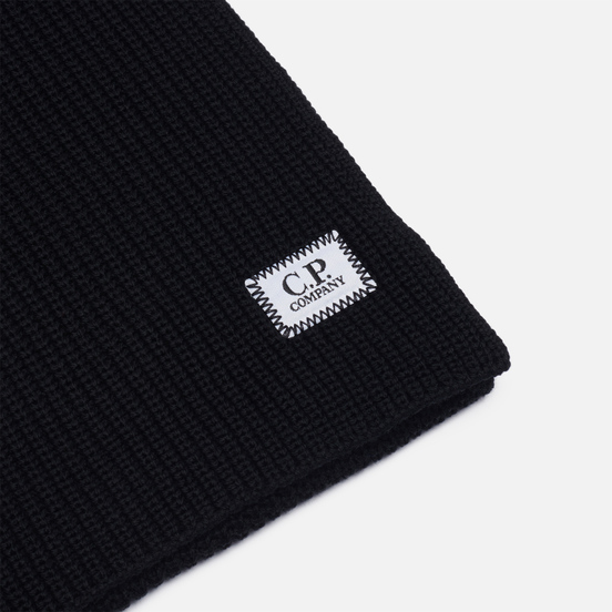 Шарф C.P. Company Extra Fine Merino Wool Black
