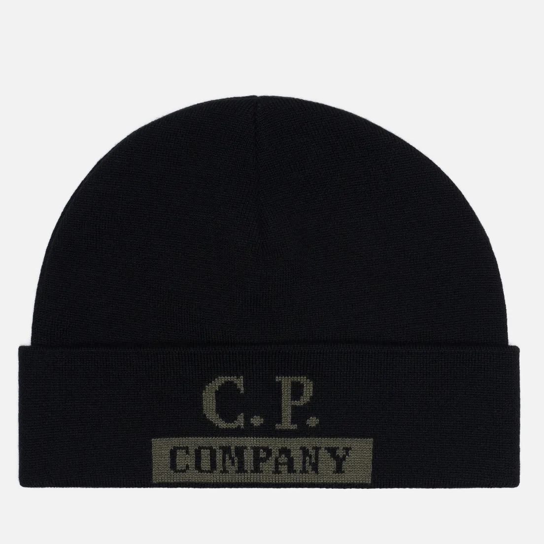 C.P. Company Шапка Merino Wool Logo