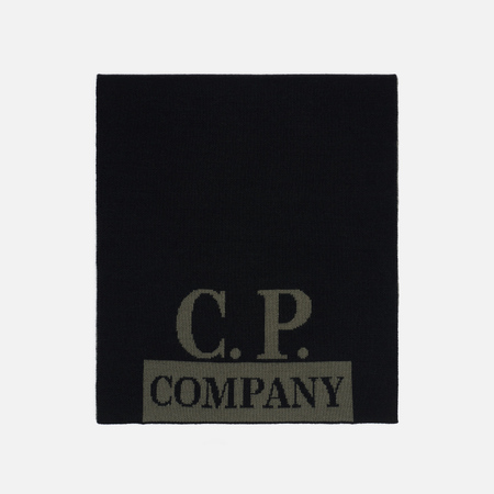 Шарф C.P. Company Merino Wool, цвет чёрный
