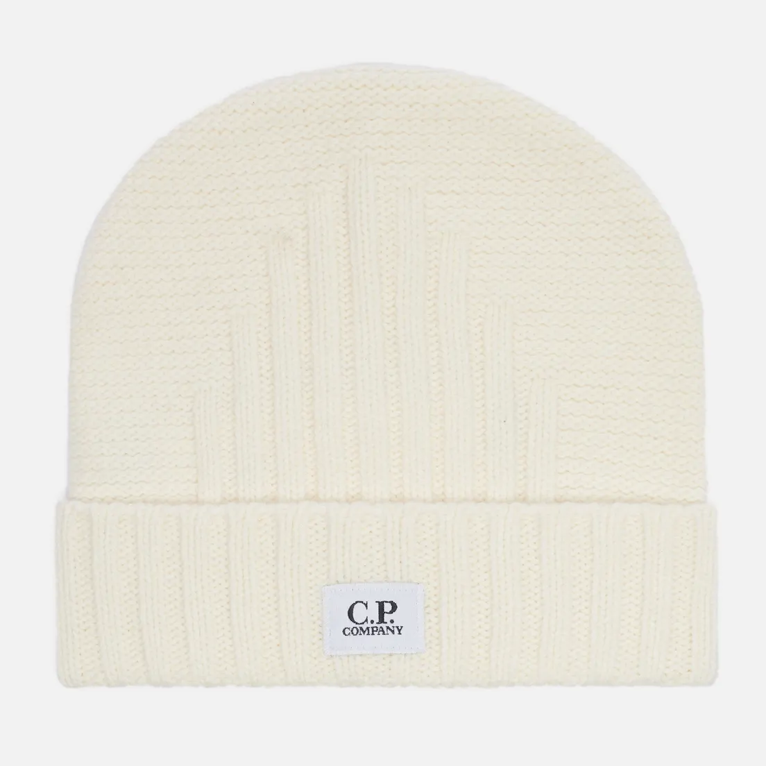 C.P. Company Шапка Lambswool Logo Beanie