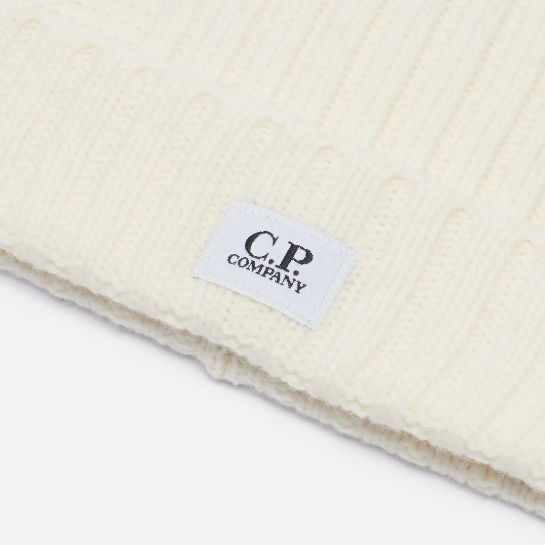 C.P. Company Шапка Lambswool Logo Beanie
