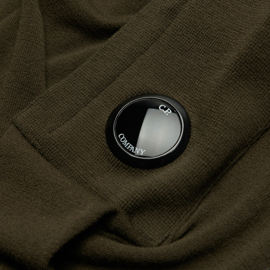 Мужской свитер C.P. Company Merino Wool Roll Neck Knit Stone Grey