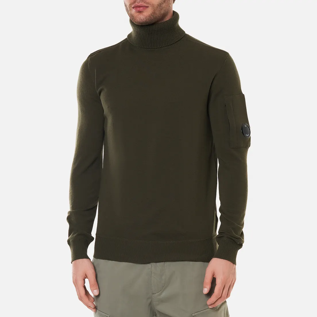 C.P. Company Мужской свитер Merino Wool Roll Neck Knit