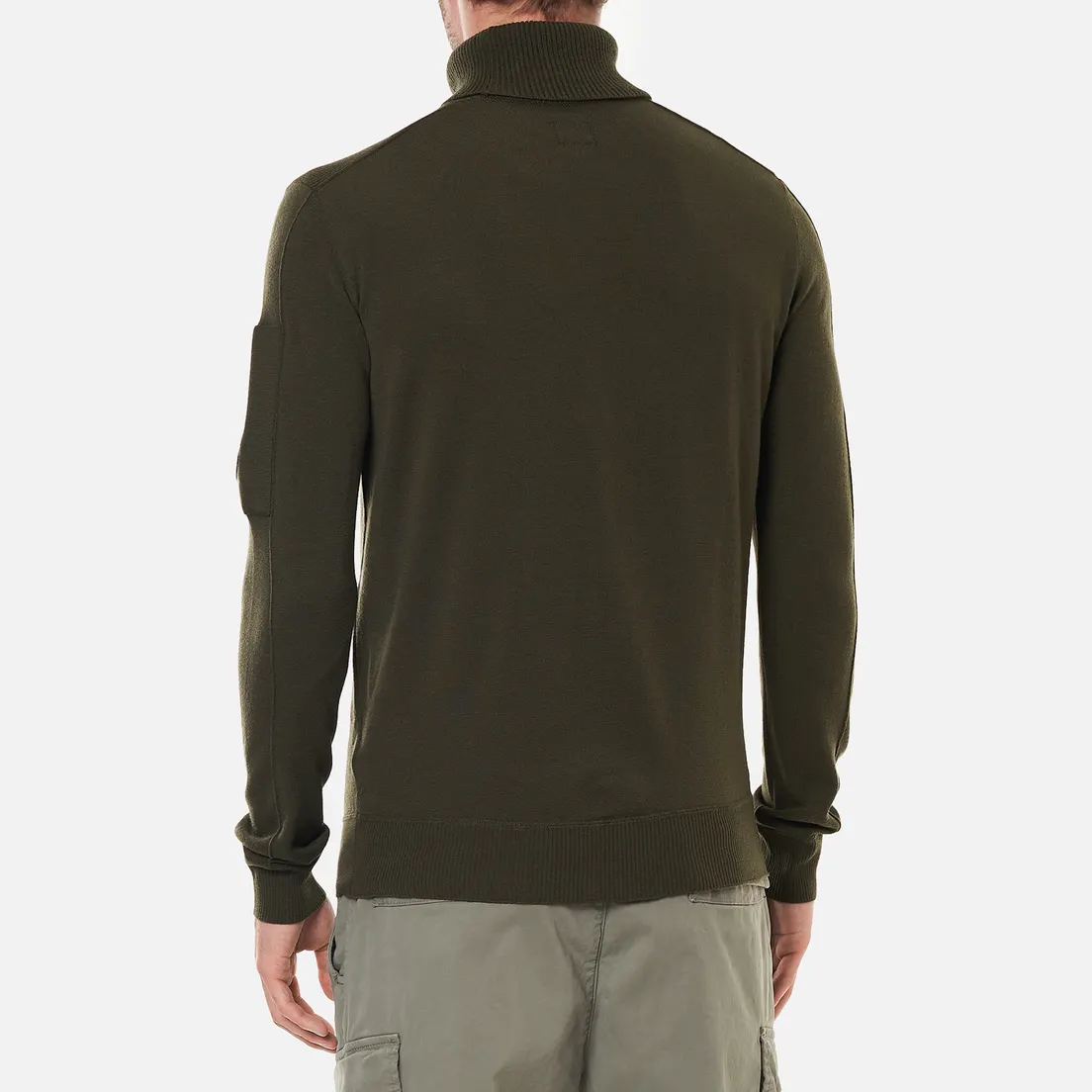 C.P. Company Мужской свитер Merino Wool Roll Neck Knit
