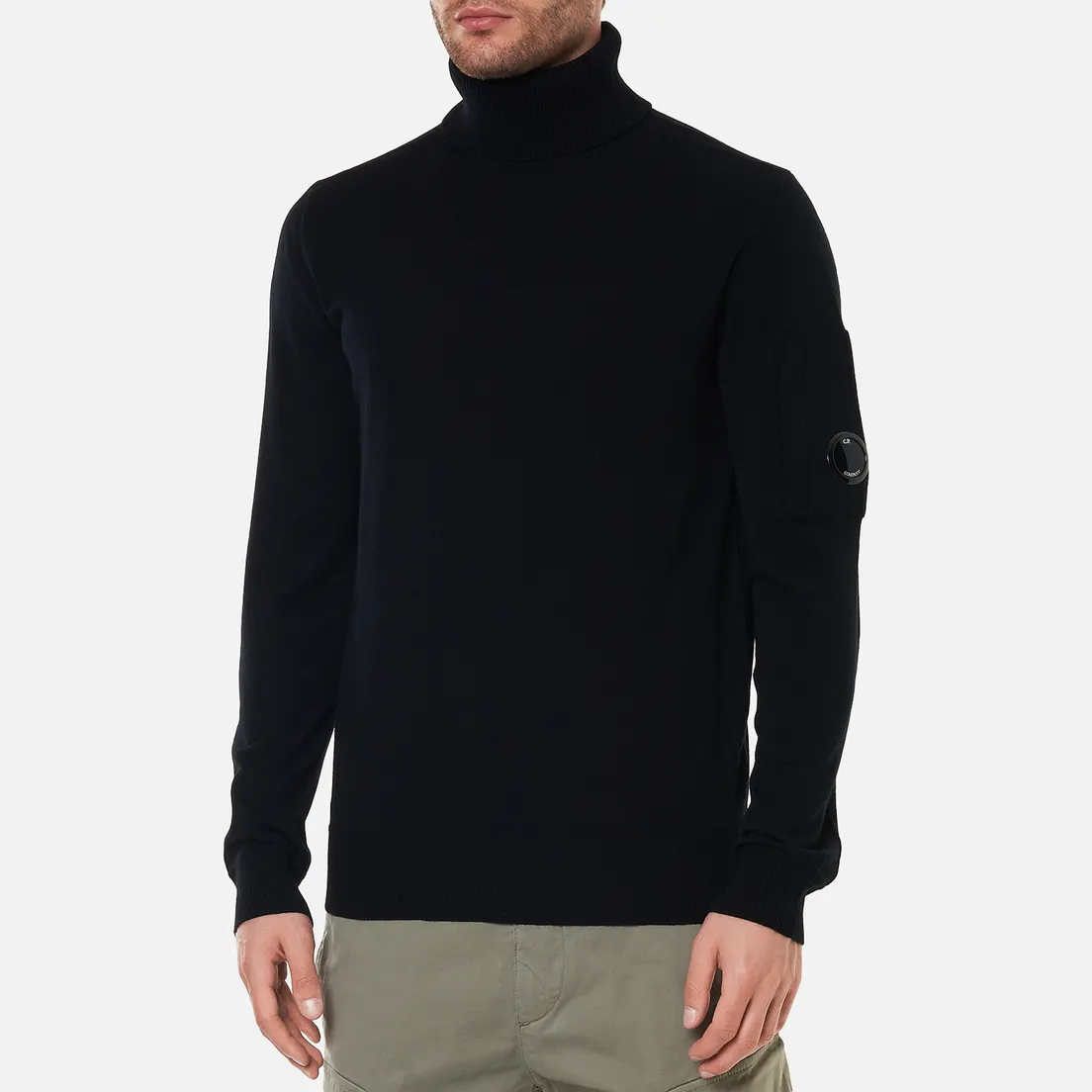 C.P. Company Мужской свитер Merino Wool Roll Neck Knit