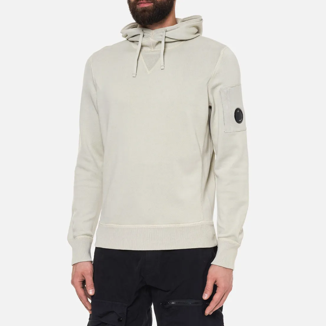 C.P. Company Мужской свитер Cotton Knit Hooded