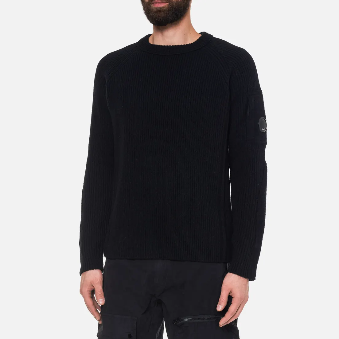 C.P. Company Мужской свитер Lambswool Crew Neck Knit