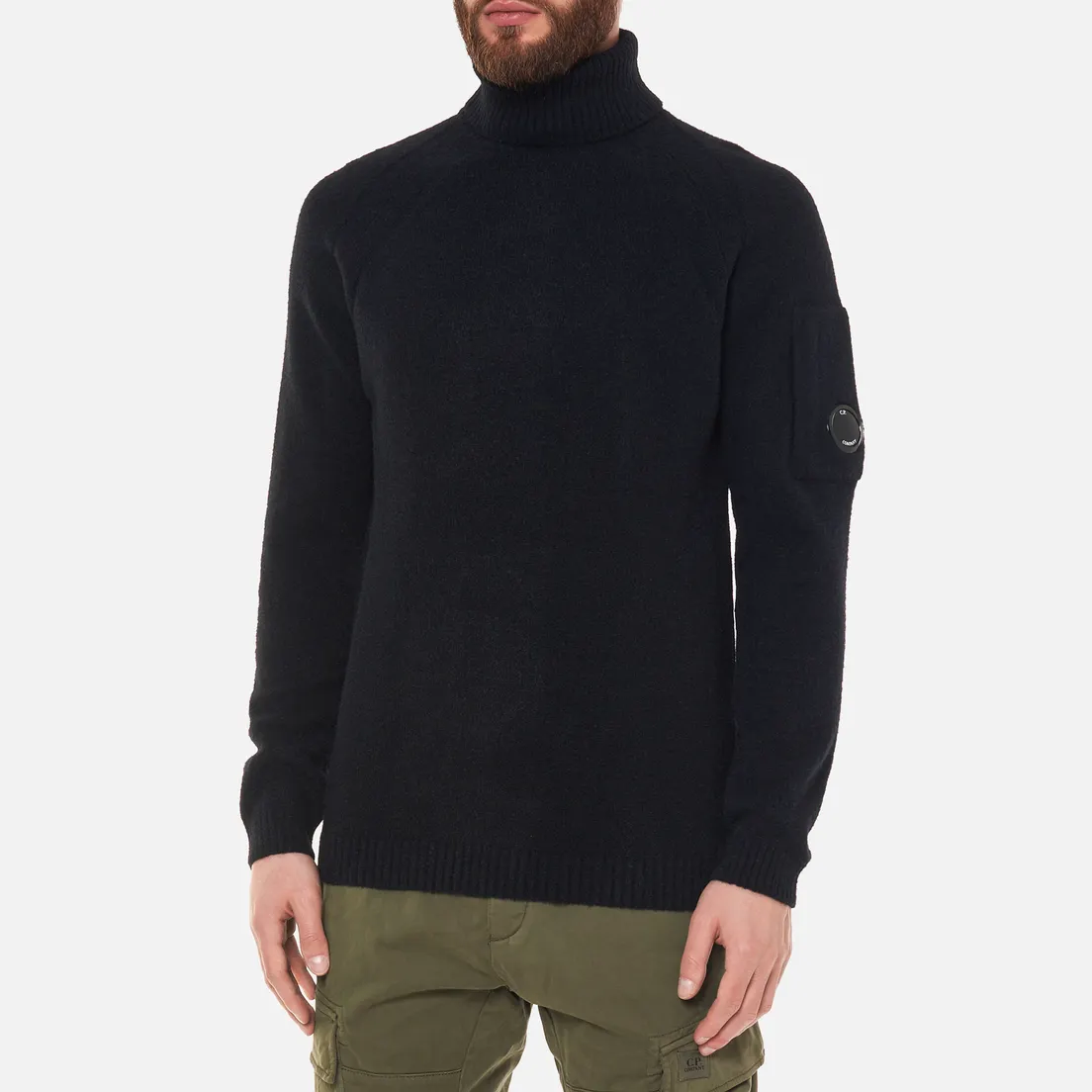 C.P. Company Мужской свитер Fleece Knit Roll Neck