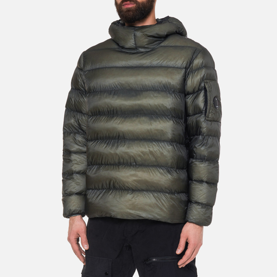 Мужской пуховик C.P. Company D.D. Shell Hooded Overshirt Moon Mist