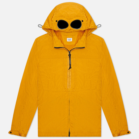 Мужская куртка C.P. Company Chrome-R Detachable Goggle Overshirt, цвет оранжевый, размер XL