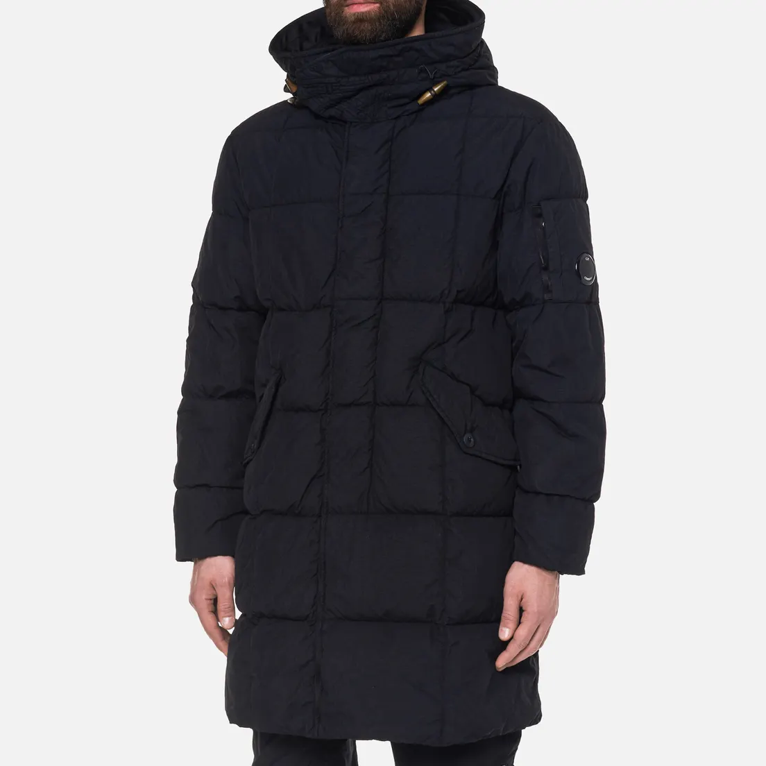 C.P. Company Мужская куртка парка Flatt Nylon Down