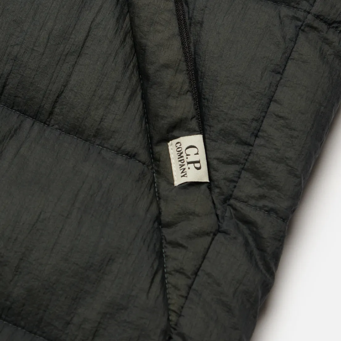 C.P. Company Мужской пуховик Nylon Stand Collar Liner