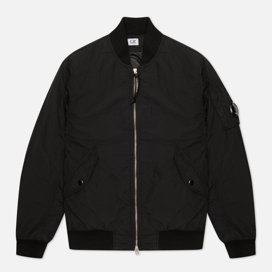 Мужская куртка бомбер C.P. Company Flatt Nylon Padded Black