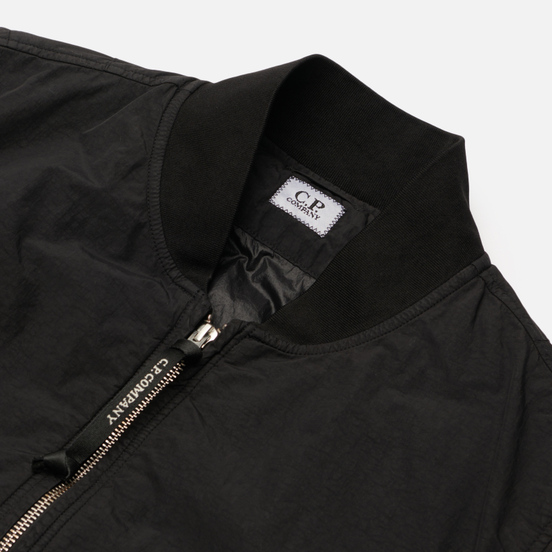 Мужская куртка бомбер C.P. Company Flatt Nylon Padded Black