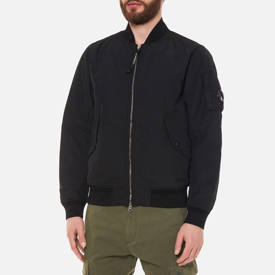 C.P. Company Мужская куртка бомбер Flatt Nylon Padded