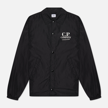 Мужская куртка C.P. Company Chrome Cinquanta Logo, цвет чёрный, размер XL