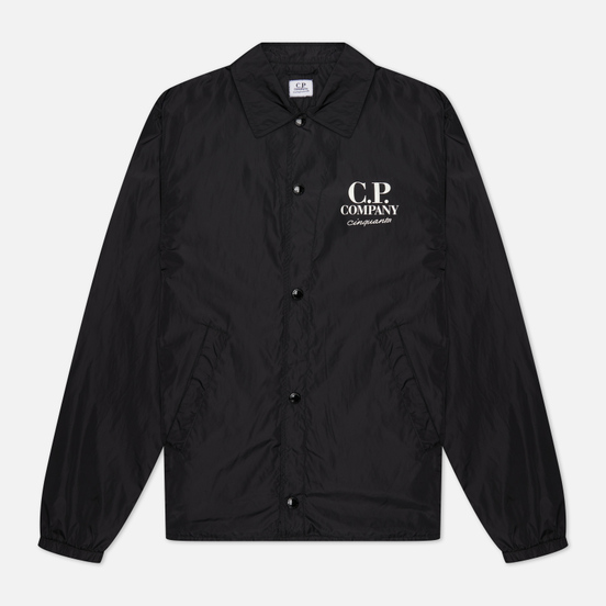 Мужская куртка C.P. Company Chrome Cinquanta Logo Black