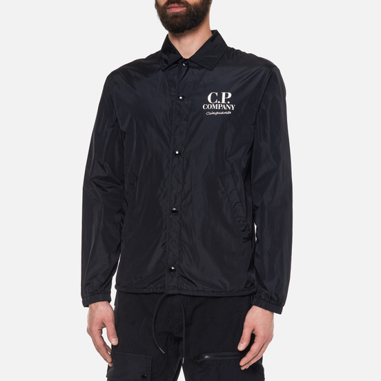 Мужская куртка C.P. Company Chrome Cinquanta Logo Black