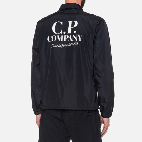 Мужская куртка C.P. Company Chrome Cinquanta Logo Black