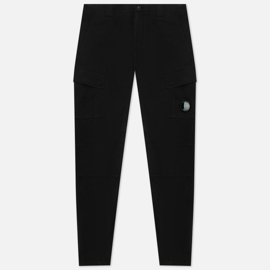 Мужские брюки C.P. Company Stretch Sateen Cargo Black