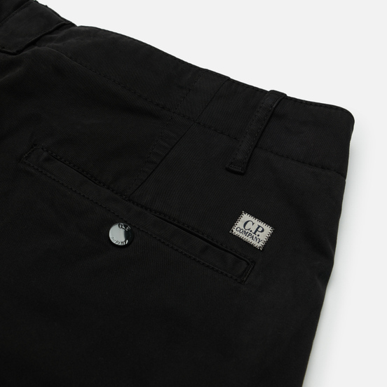Мужские брюки C.P. Company Stretch Sateen Cargo Black