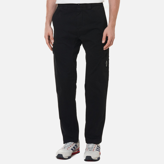 Мужские брюки C.P. Company Stretch Sateen Utility Black
