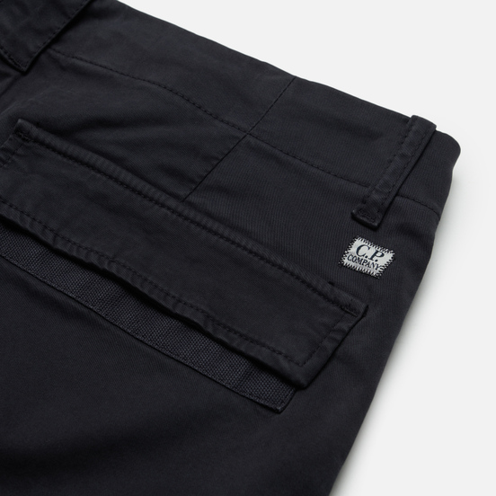 Мужские брюки C.P. Company Stretch Sateen Tapered Total Eclipse
