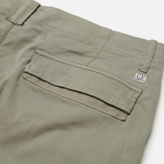 Мужские брюки C.P. Company Stretch Sateen Tapered Moon Mist