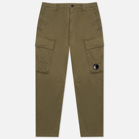 Мужские брюки C.P. Company Stretch Sateen Fitted Stone Grey