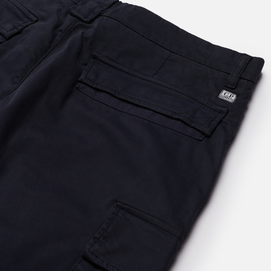 Мужские брюки C.P. Company Stretch Sateen Fitted Total Eclipse