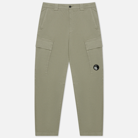 Мужские брюки C.P. Company Stretch Sateen Fitted Moon Mist