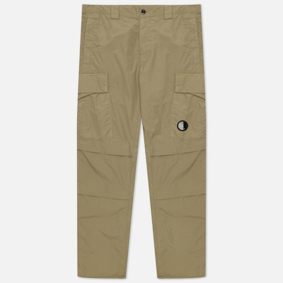 Мужские брюки C.P. Company Flatt Nylon Stone Grey