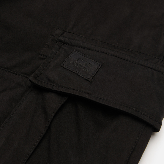 Мужские брюки C.P. Company Stretch Sateen Utility Ergonomic Fit Black