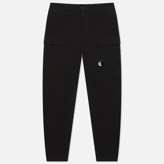 Мужские брюки C.P. Company Stretch Sateen Ergonomic Fit Black