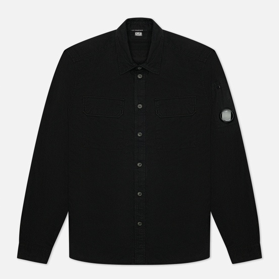 Мужская рубашка C.P. Company Gabardine Utility Black