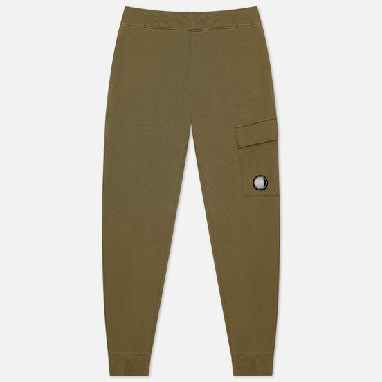 Мужские брюки C.P. Company Diagonal Raised Fleece Stone Grey
