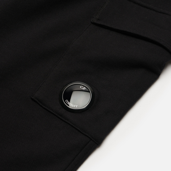 Мужские брюки C.P. Company Diagonal Raised Fleece Black