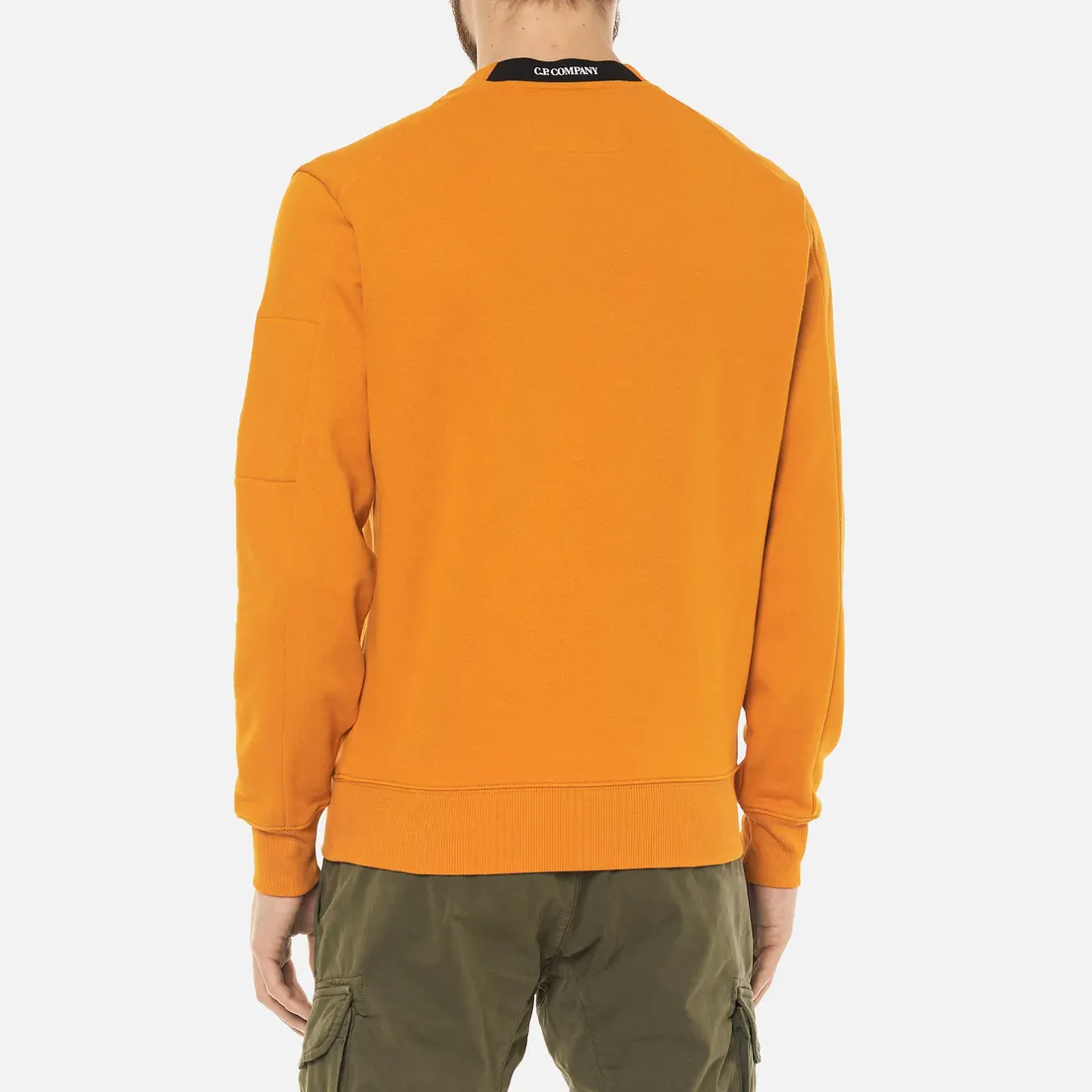 C.P. Company Мужская толстовка Diagonal Raised Fleece Crew Neck