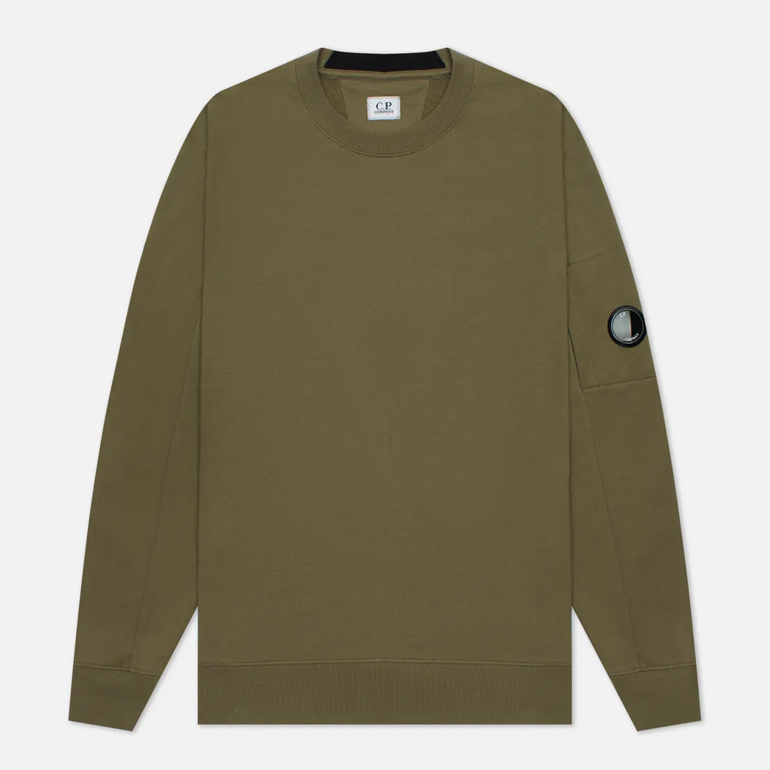 C.P. Company Мужская толстовка Diagonal Raised Fleece Crew Neck