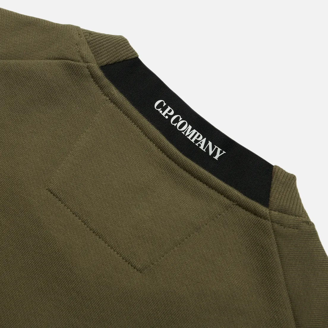 C.P. Company Мужская толстовка Diagonal Raised Fleece Crew Neck