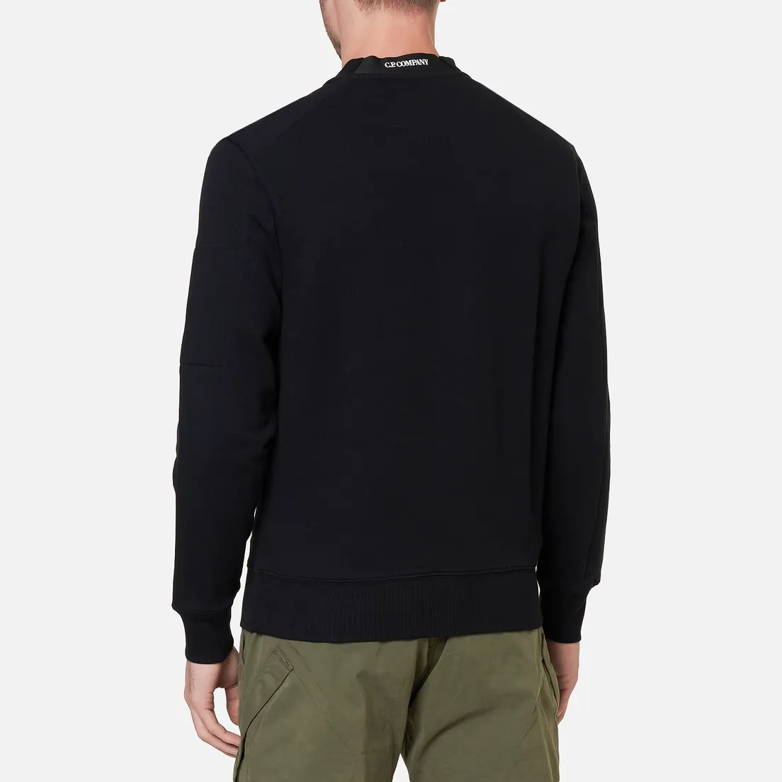 C.P. Company Мужская толстовка Diagonal Raised Fleece Crew Neck