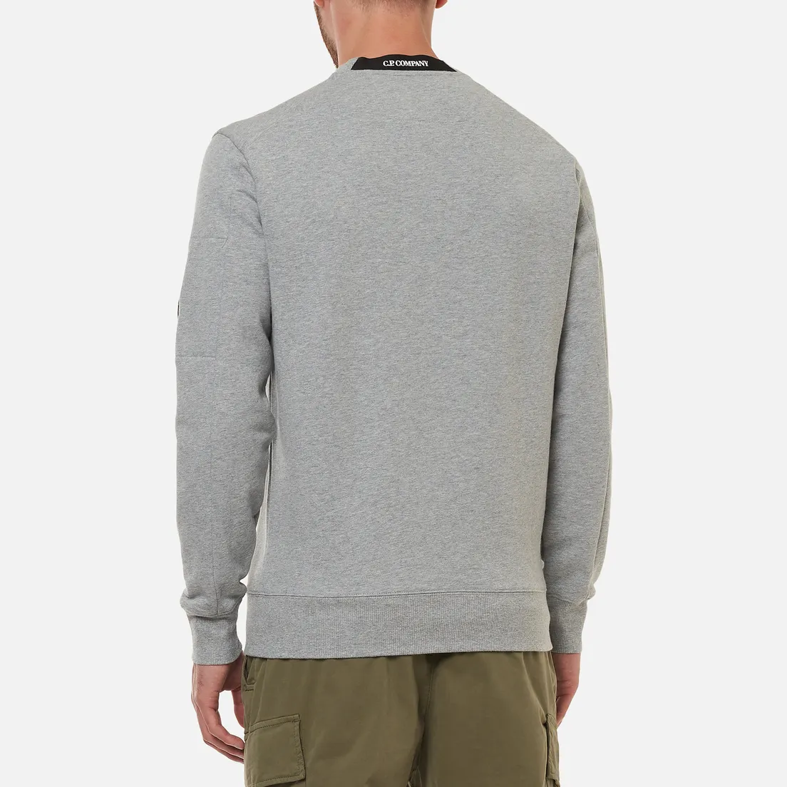 C.P. Company Мужская толстовка Diagonal Raised Fleece Crew Neck