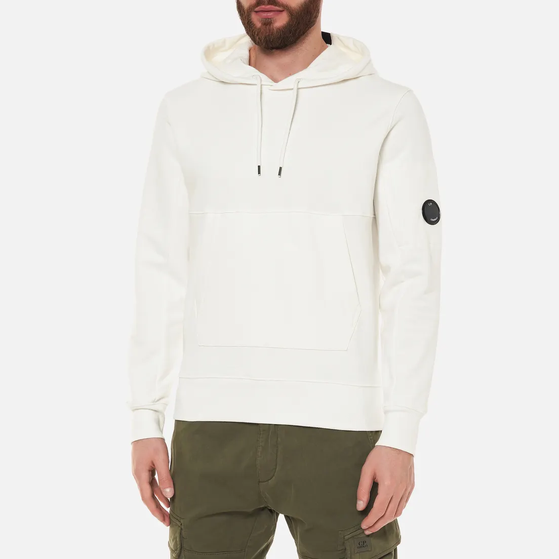 C.P. Company Мужская толстовка Diagonal Raised Fleece Hooded