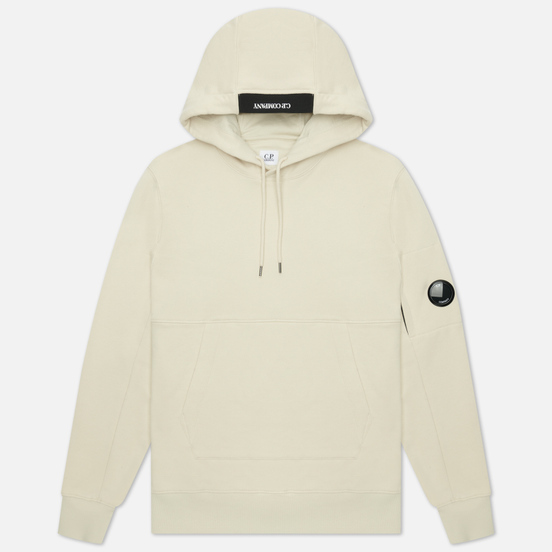 Мужская толстовка C.P. Company Diagonal Raised Fleece Hooded Sandshell