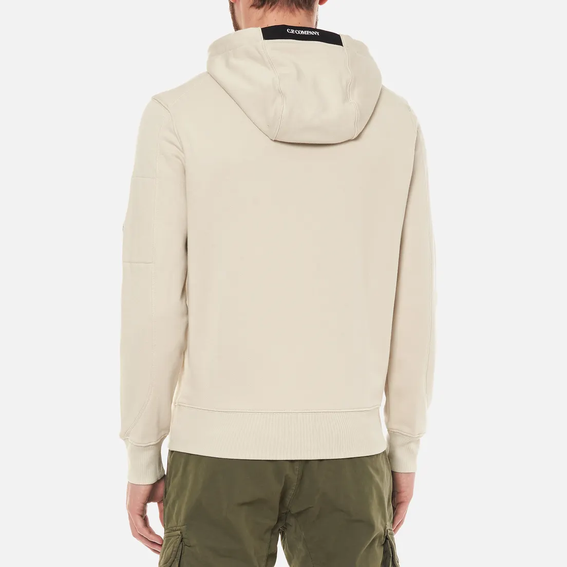 C.P. Company Мужская толстовка Diagonal Raised Fleece Hooded