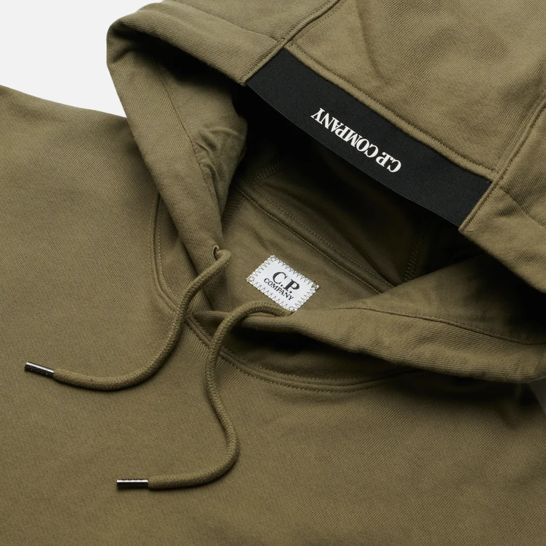 C.P. Company Мужская толстовка Diagonal Raised Fleece Hooded