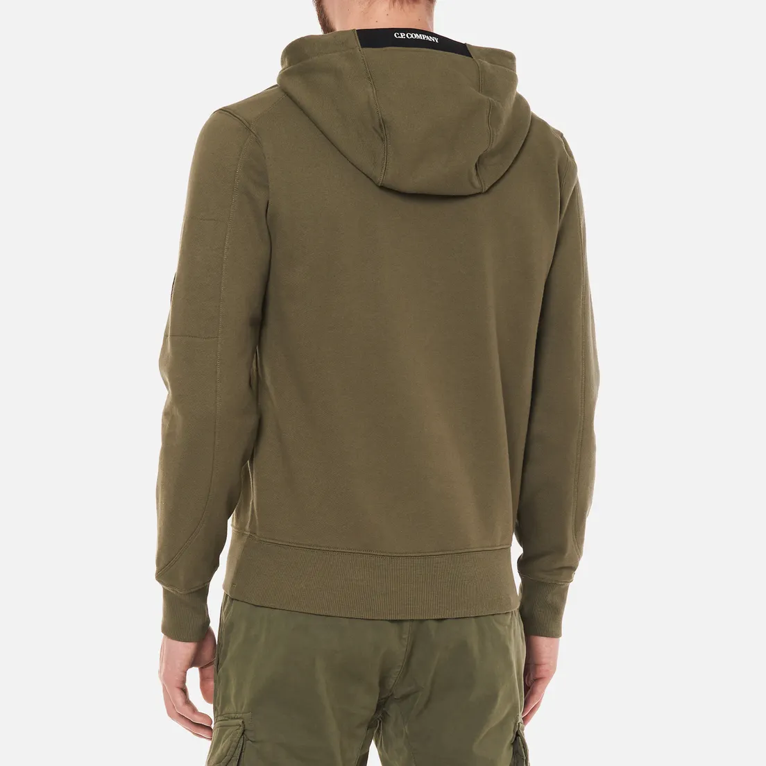 C.P. Company Мужская толстовка Diagonal Raised Fleece Hooded